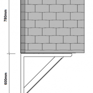 Blenheim Canopy Side Dimensions