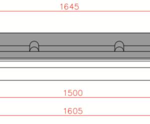 Clarence Canopy Front Dimensions