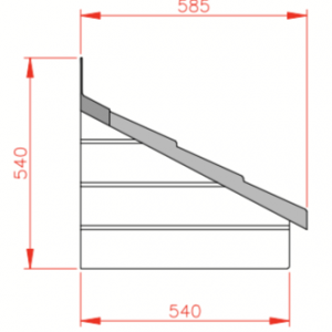 Windsor Canopy Side Dimensions