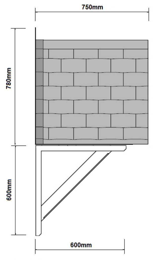 Chatsworth Canopy Side Dimensions Chatsworth Canopy Side Dimensions