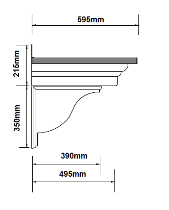 Hampton Canopy Side Dimensions Hampton Canopy Side Dimensions
