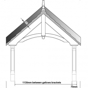 Newstead Canopy Front Dimensions